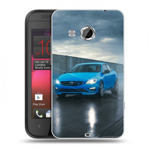 Дизайнерский пластиковый чехол для HTC Desire 200 Volvo