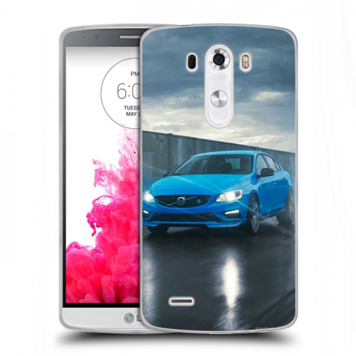 Дизайнерский пластиковый чехол для LG G3 (Dual-LTE) Volvo