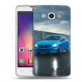 Дизайнерский пластиковый чехол для LG L60 Volvo