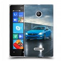 Дизайнерский пластиковый чехол для Microsoft Lumia 435 Volvo