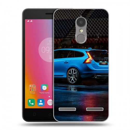 Дизайнерский силиконовый чехол для Lenovo K6 Volvo