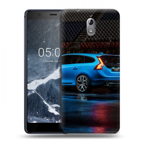 Дизайнерский пластиковый чехол для Nokia 3.1 Volvo