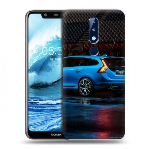 Дизайнерский силиконовый чехол для Nokia 5.1 Plus Volvo