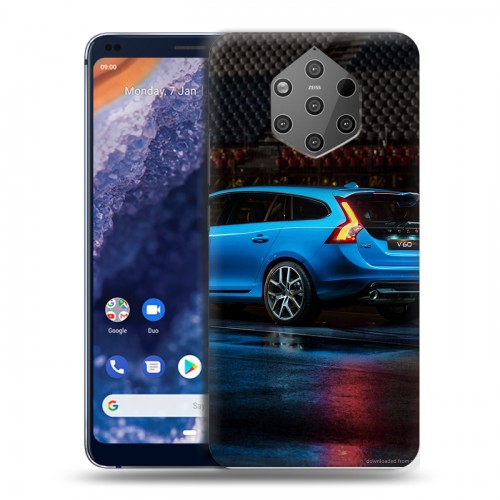 Дизайнерский силиконовый чехол для Nokia 9 PureView Volvo