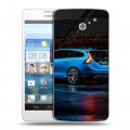 Дизайнерский пластиковый чехол для Huawei Ascend D2 Volvo