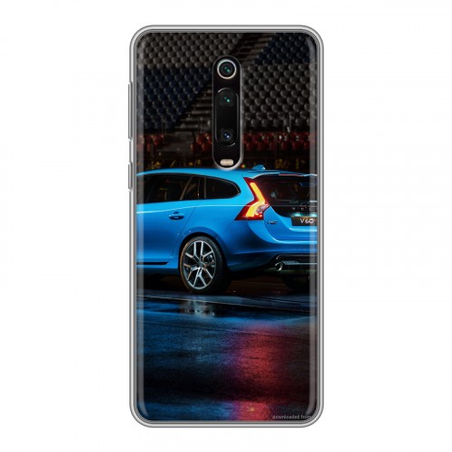 Дизайнерский силиконовый чехол для Xiaomi RedMi K20 Volvo