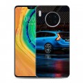 Дизайнерский пластиковый чехол для Huawei Mate 30 Volvo