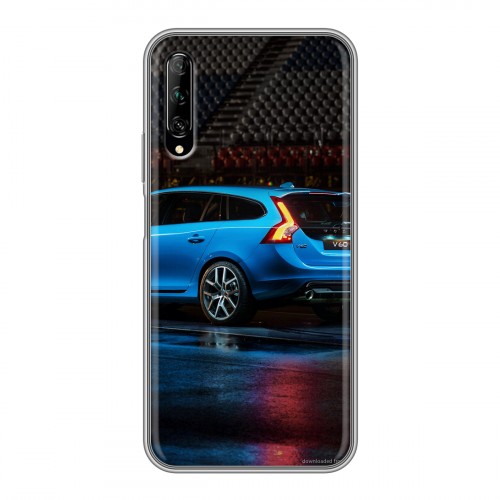 Дизайнерский силиконовый чехол для Huawei Y9s Volvo