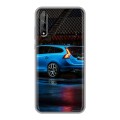 Дизайнерский силиконовый чехол для Huawei Y8p Volvo