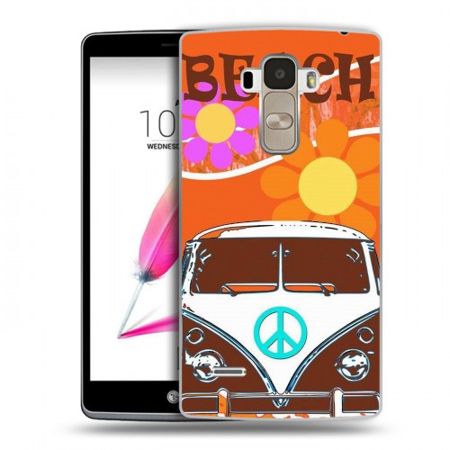 Дизайнерский силиконовый чехол для LG G4 Stylus Volkswagen