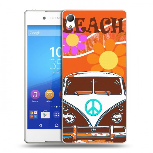 Дизайнерский пластиковый чехол для Sony Xperia Z3+ Volkswagen