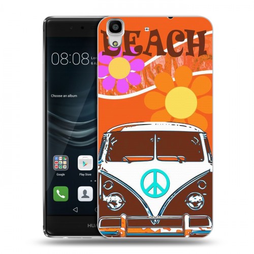 Дизайнерский пластиковый чехол для Huawei Y6II Volkswagen