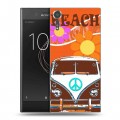 Дизайнерский пластиковый чехол для Sony Xperia XZs Volkswagen