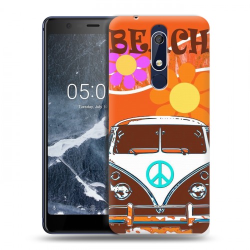 Дизайнерский пластиковый чехол для Nokia 5.1 Volkswagen