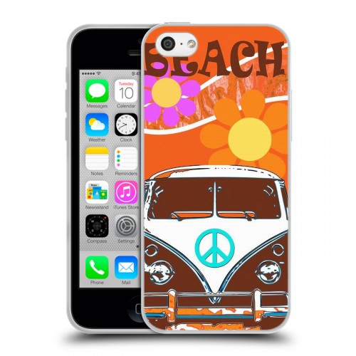 Дизайнерский пластиковый чехол для Iphone 5c Volkswagen