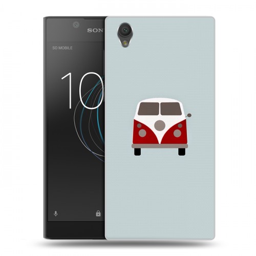 Дизайнерский пластиковый чехол для Sony Xperia L1 Volkswagen