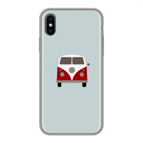 Дизайнерский силиконовый чехол для Iphone x10 Volkswagen