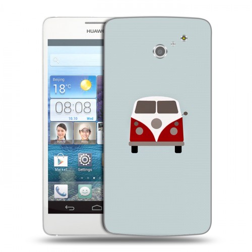 Дизайнерский пластиковый чехол для Huawei Ascend D2 Volkswagen