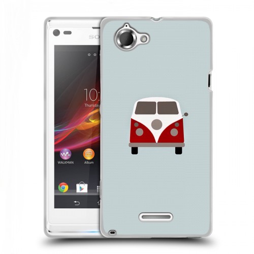 Дизайнерский пластиковый чехол для Sony Xperia L Volkswagen