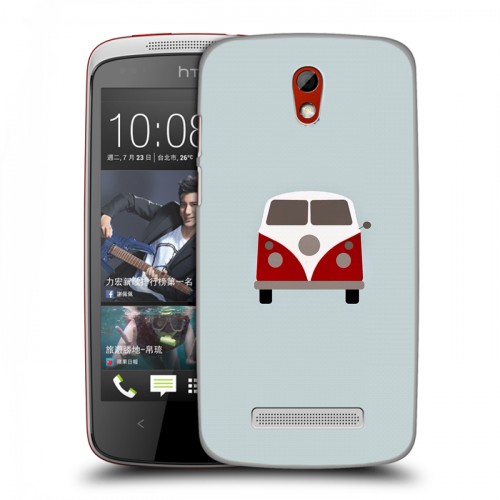 Дизайнерский пластиковый чехол для HTC Desire 500 Volkswagen