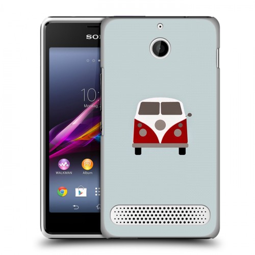 Дизайнерский силиконовый чехол для Sony Xperia E1 Volkswagen