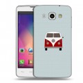 Дизайнерский пластиковый чехол для LG L60 Volkswagen