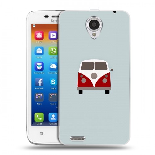 Дизайнерский пластиковый чехол для Lenovo S650 Ideaphone Volkswagen