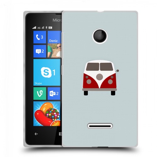 Дизайнерский пластиковый чехол для Microsoft Lumia 435 Volkswagen