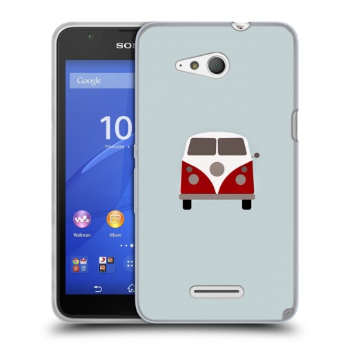 Дизайнерский пластиковый чехол для Sony Xperia E4g Volkswagen