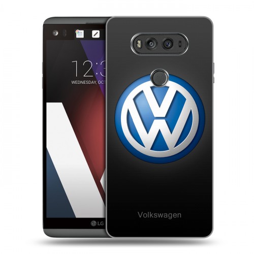 Дизайнерский пластиковый чехол для LG V20 Volkswagen