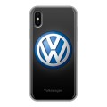 Дизайнерский силиконовый чехол для Iphone x10 Volkswagen