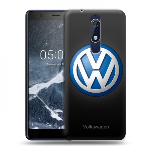 Дизайнерский пластиковый чехол для Nokia 5.1 Volkswagen