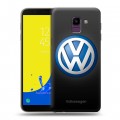 Дизайнерский пластиковый чехол для Samsung Galaxy J6 Volkswagen