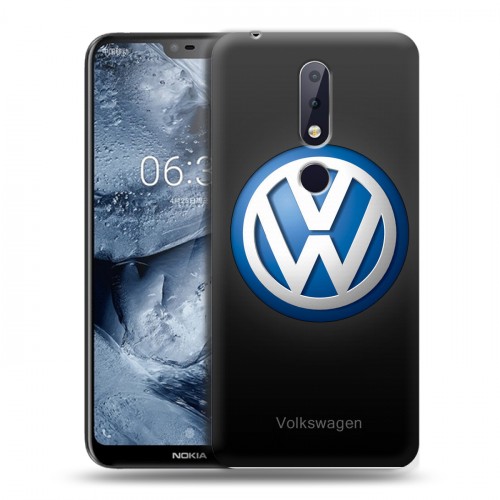 Дизайнерский пластиковый чехол для Nokia 6.1 Plus Volkswagen