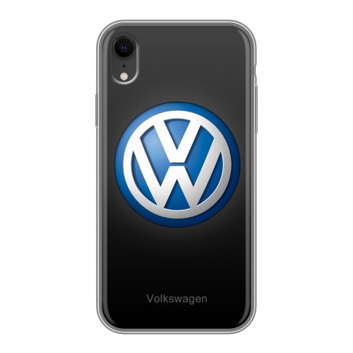 Дизайнерский силиконовый чехол для Iphone Xr Volkswagen