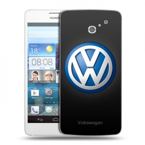 Дизайнерский пластиковый чехол для Huawei Ascend D2 Volkswagen