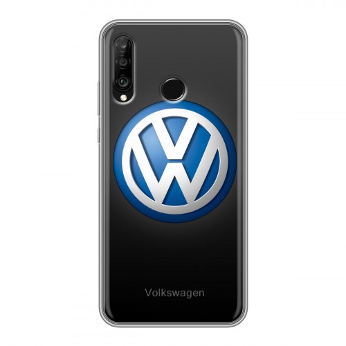 Дизайнерский силиконовый чехол для Huawei P30 Lite Volkswagen