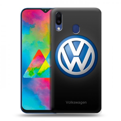 Дизайнерский пластиковый чехол для Samsung Galaxy M20 Volkswagen