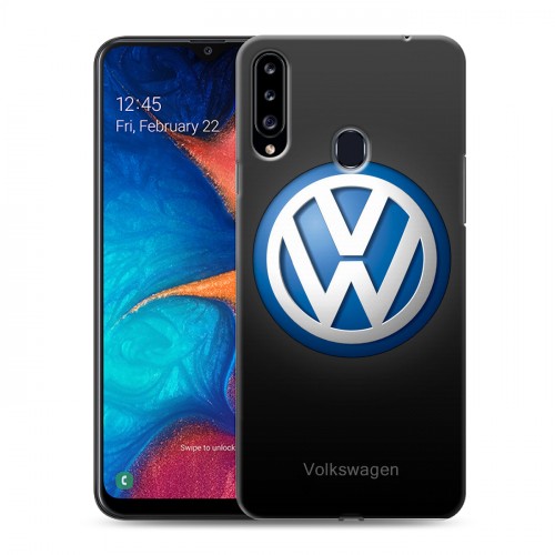 Дизайнерский пластиковый чехол для Samsung Galaxy A20s Volkswagen