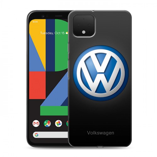 Дизайнерский пластиковый чехол для Google Pixel 4 Volkswagen