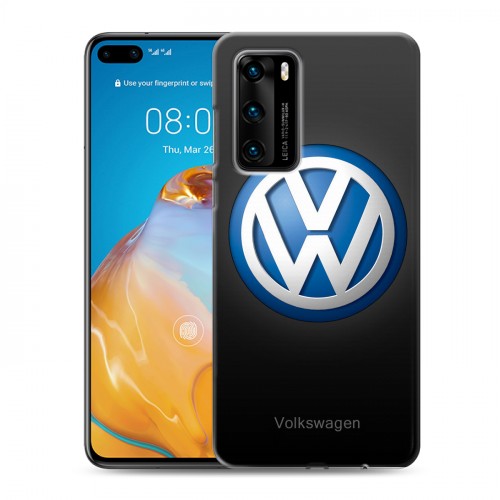 Дизайнерский пластиковый чехол для Huawei P40 Volkswagen