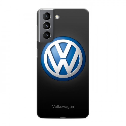 Дизайнерский пластиковый чехол для Samsung Galaxy S21 Volkswagen