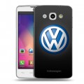 Дизайнерский пластиковый чехол для LG L60 Volkswagen