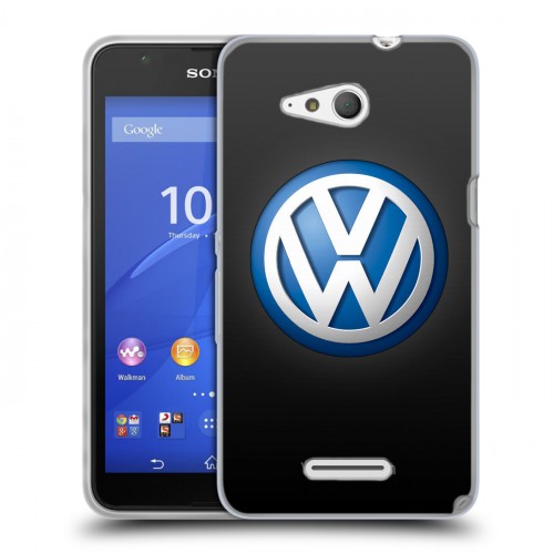 Дизайнерский пластиковый чехол для Sony Xperia E4g Volkswagen