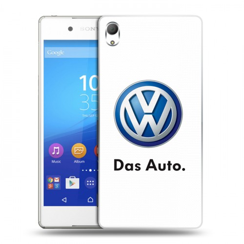 Дизайнерский пластиковый чехол для Sony Xperia Z3+ Volkswagen