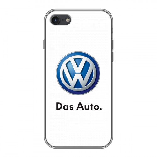 Дизайнерский силиконовый чехол для Iphone 7 Volkswagen