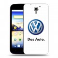 Дизайнерский пластиковый чехол для ZTE Blade A510 Volkswagen