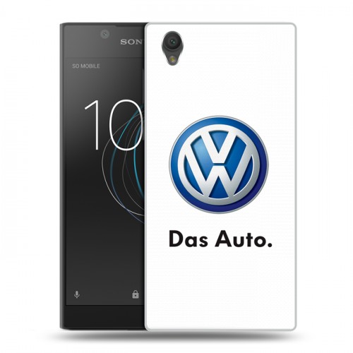 Дизайнерский пластиковый чехол для Sony Xperia L1 Volkswagen