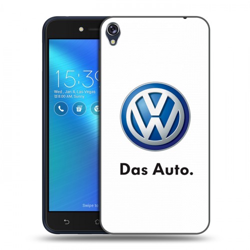 Дизайнерский силиконовый чехол для Asus ZenFone Live Volkswagen