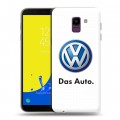 Дизайнерский пластиковый чехол для Samsung Galaxy J6 Volkswagen